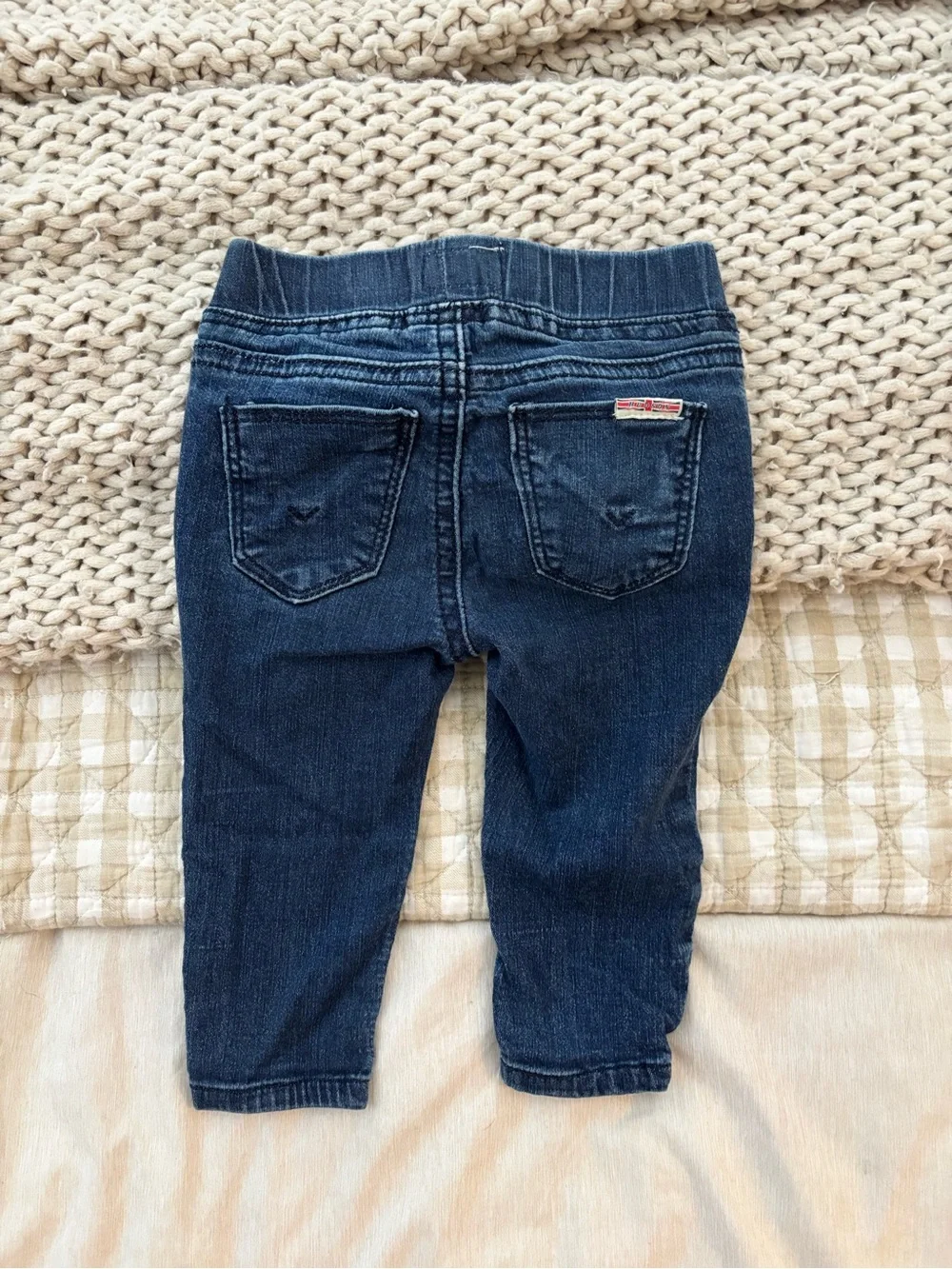 Hudson Jeans indigo blue stretch denim jeggings
