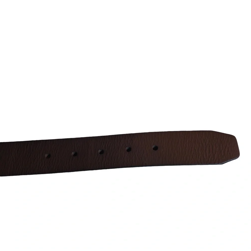 Land’s End Mens Casual Brown Leather Belt Size 42