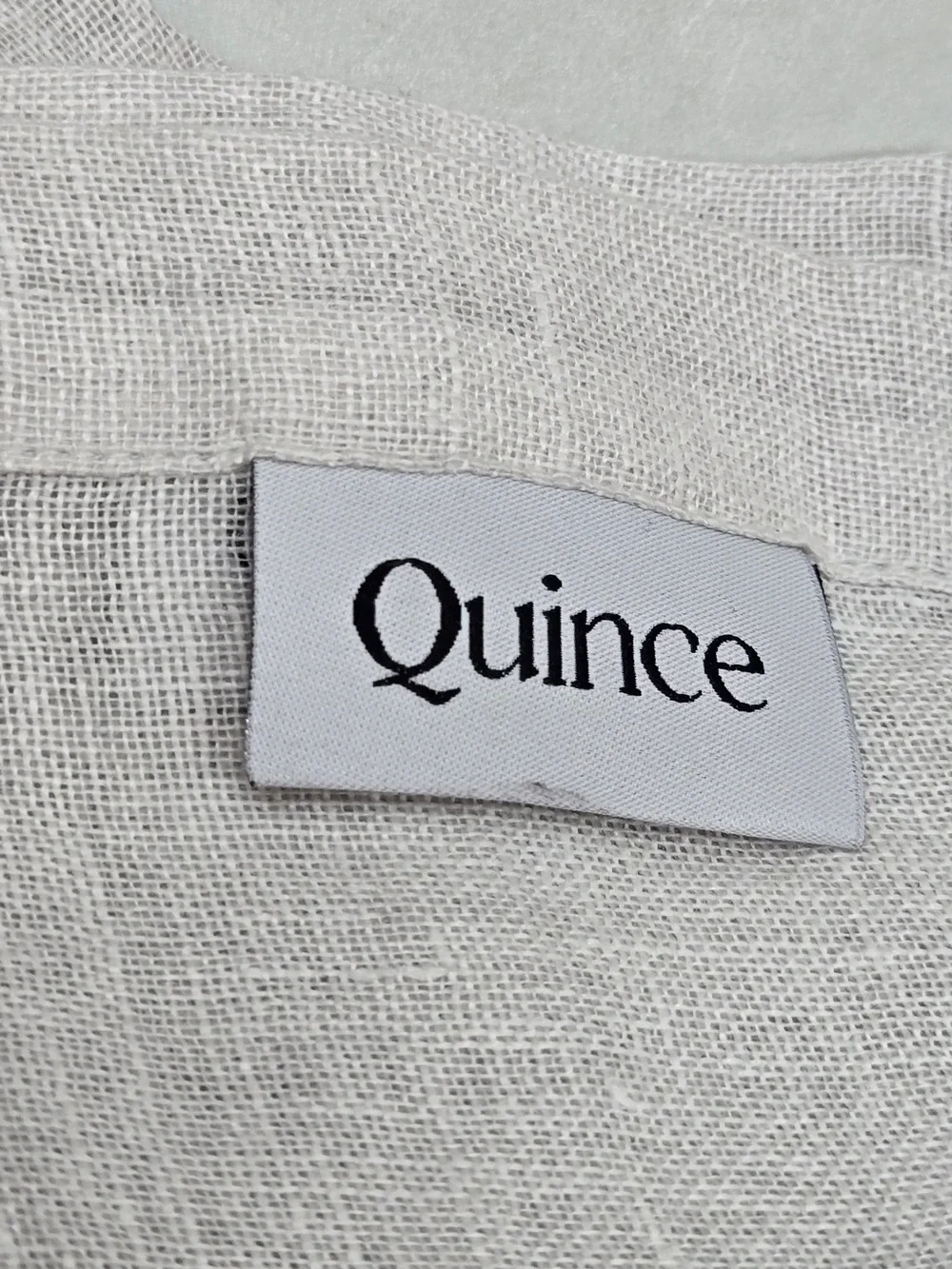 Quince includes 48x84