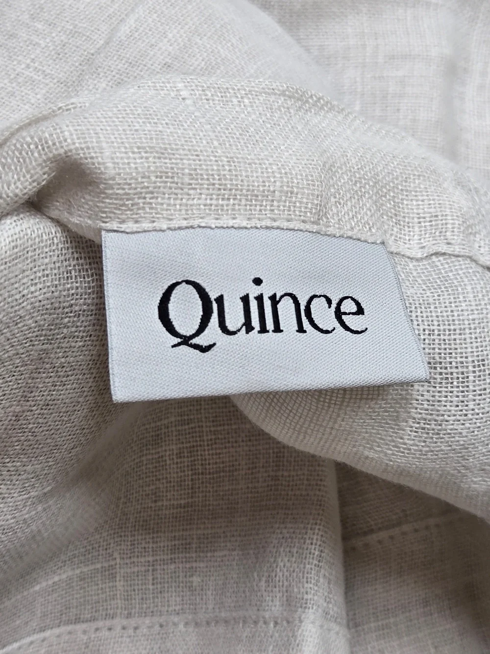 Quince includes 48x84