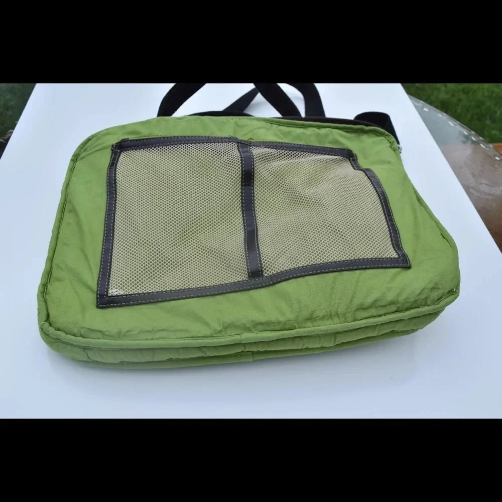 Fossil quilted lap top bag