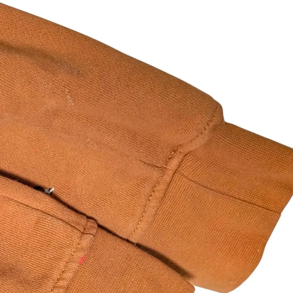 Jordan Hoodie‎ Mens XL Brown Allover Embroidered Jumpman Pullover Sweatshirt