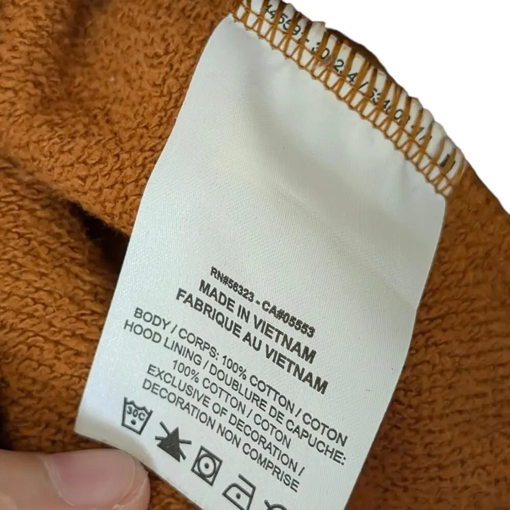 Jordan Hoodie‎ Mens XL Brown Allover Embroidered Jumpman Pullover Sweatshirt