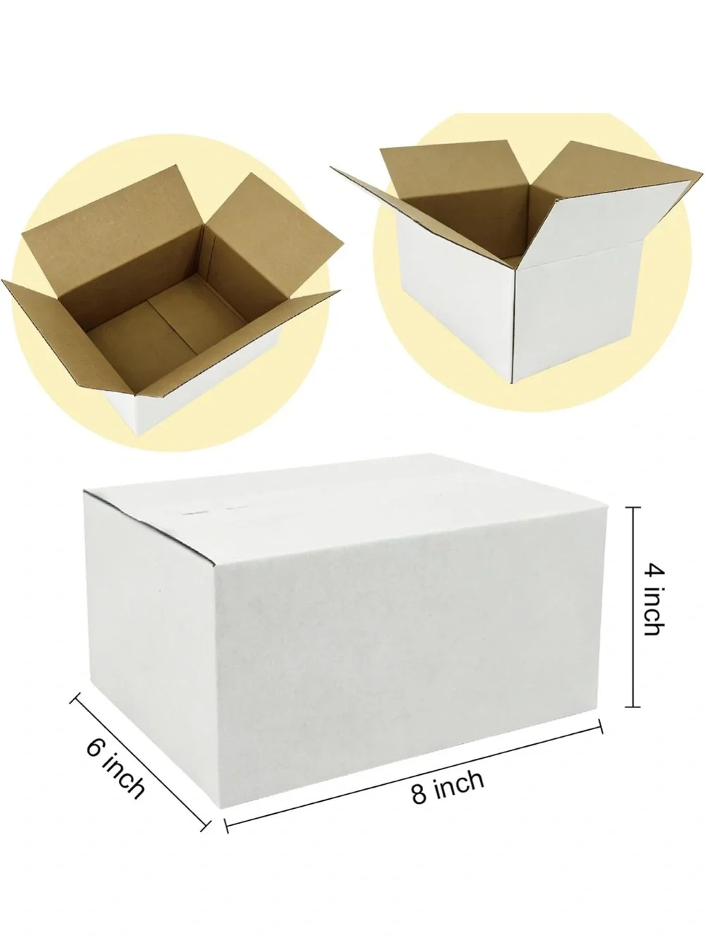 N/A delivered unfold cardboard