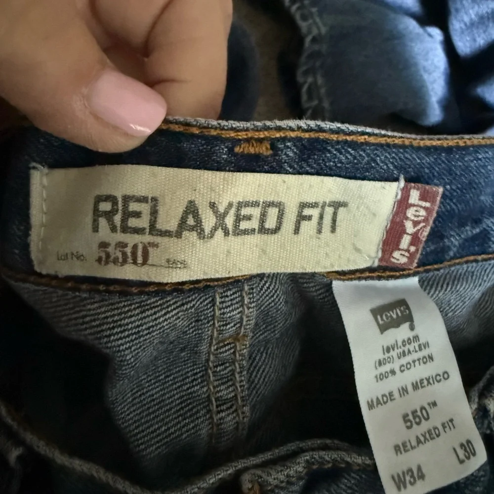 Levi's Relaxed Fit Blue Jeans