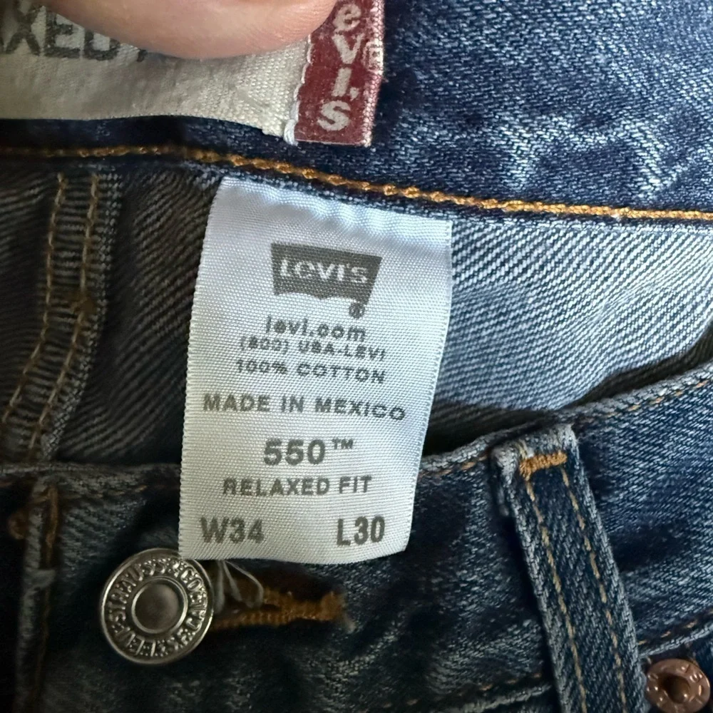 Levi's Relaxed Fit Blue Jeans