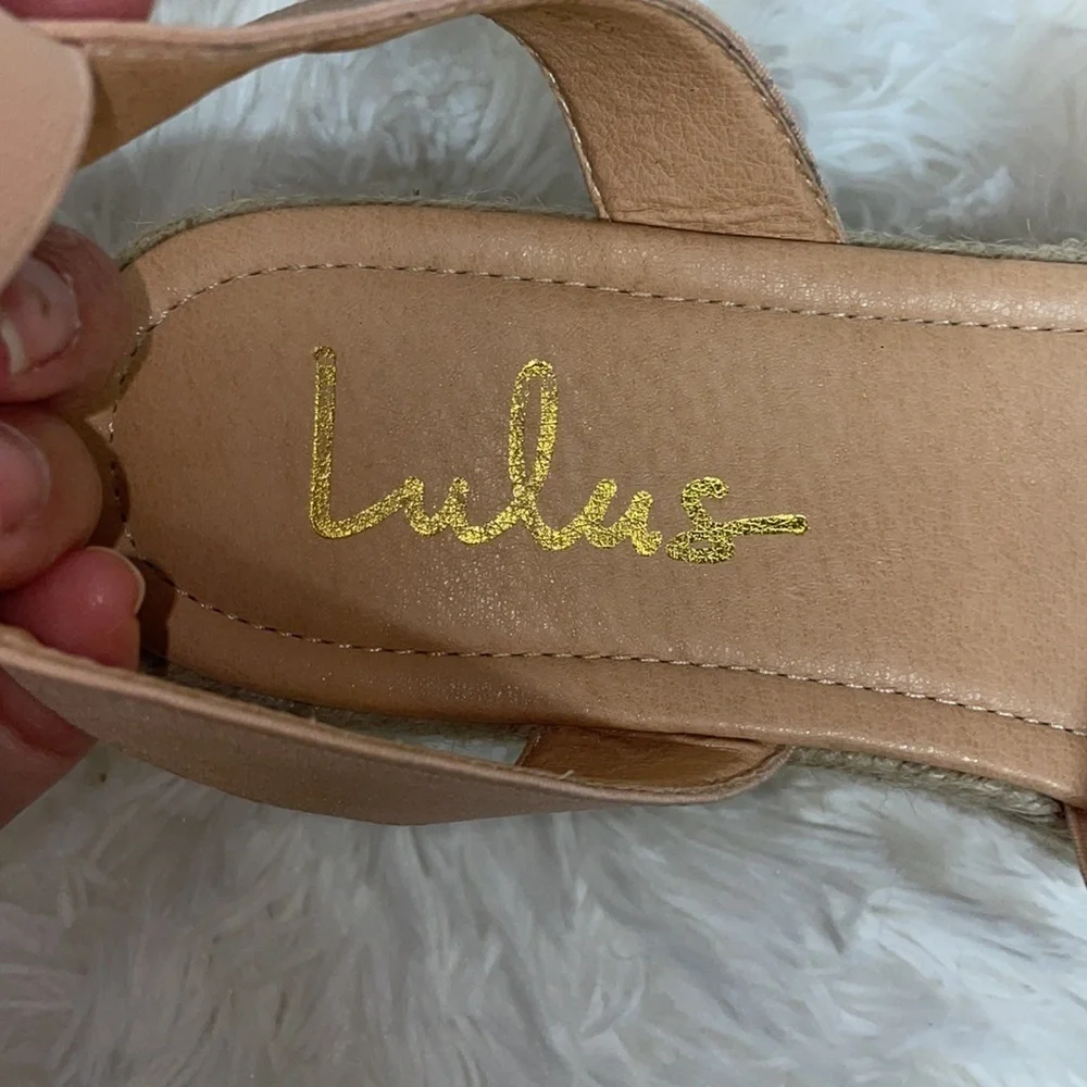 Lulus wedge sandals