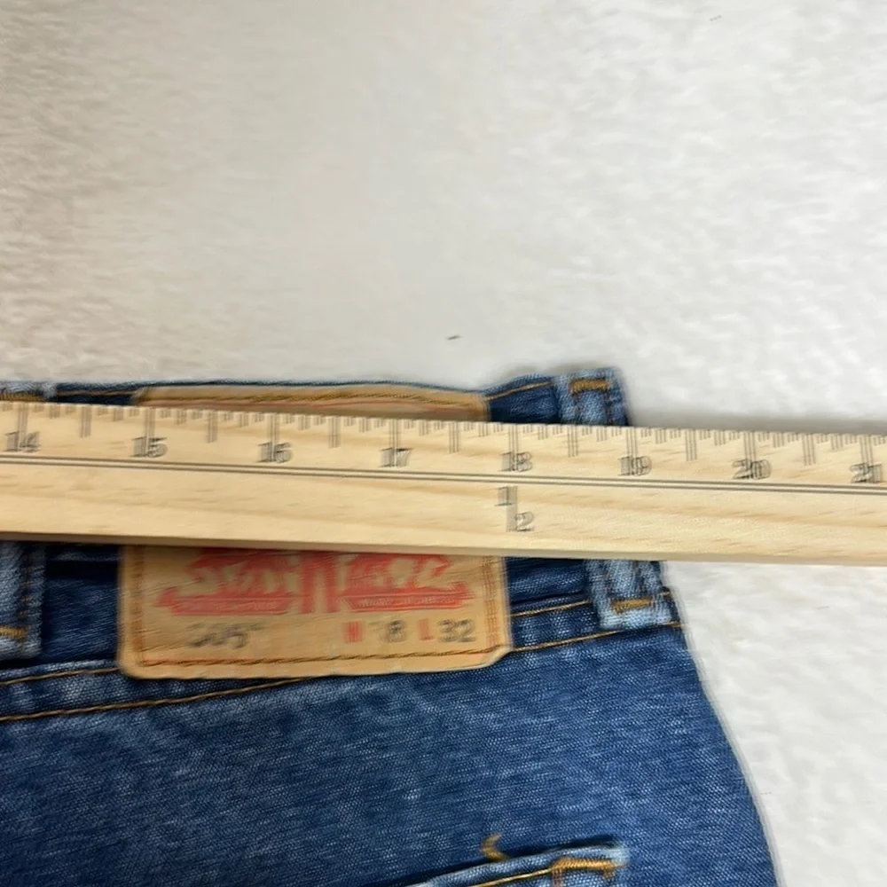 Levi's 505 Blue Straight Jeans 38x32