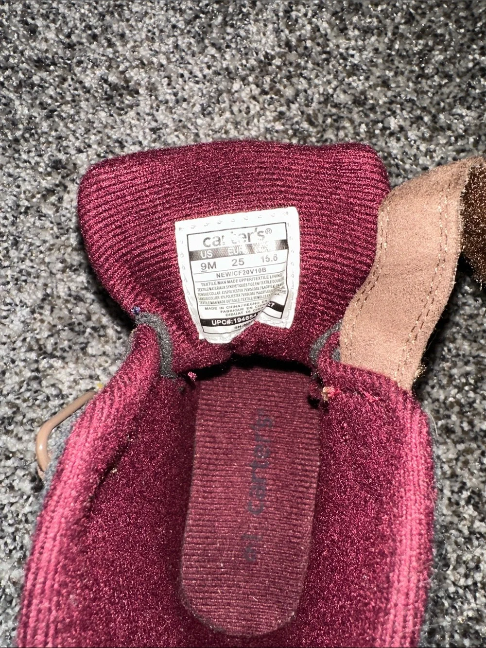Carters durable waterproof