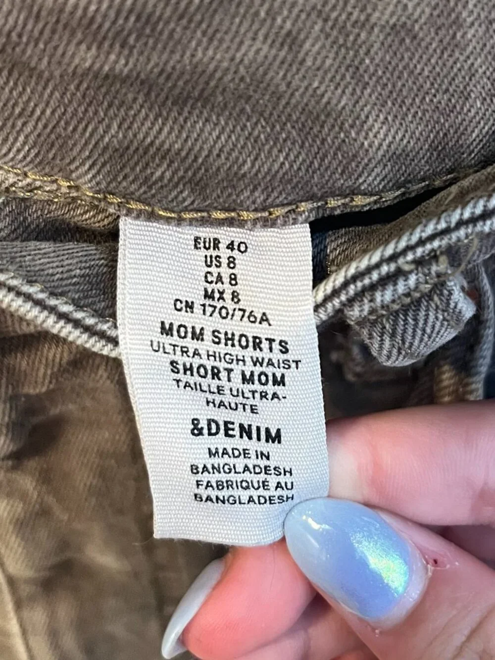 &Denim Jean Shorts
