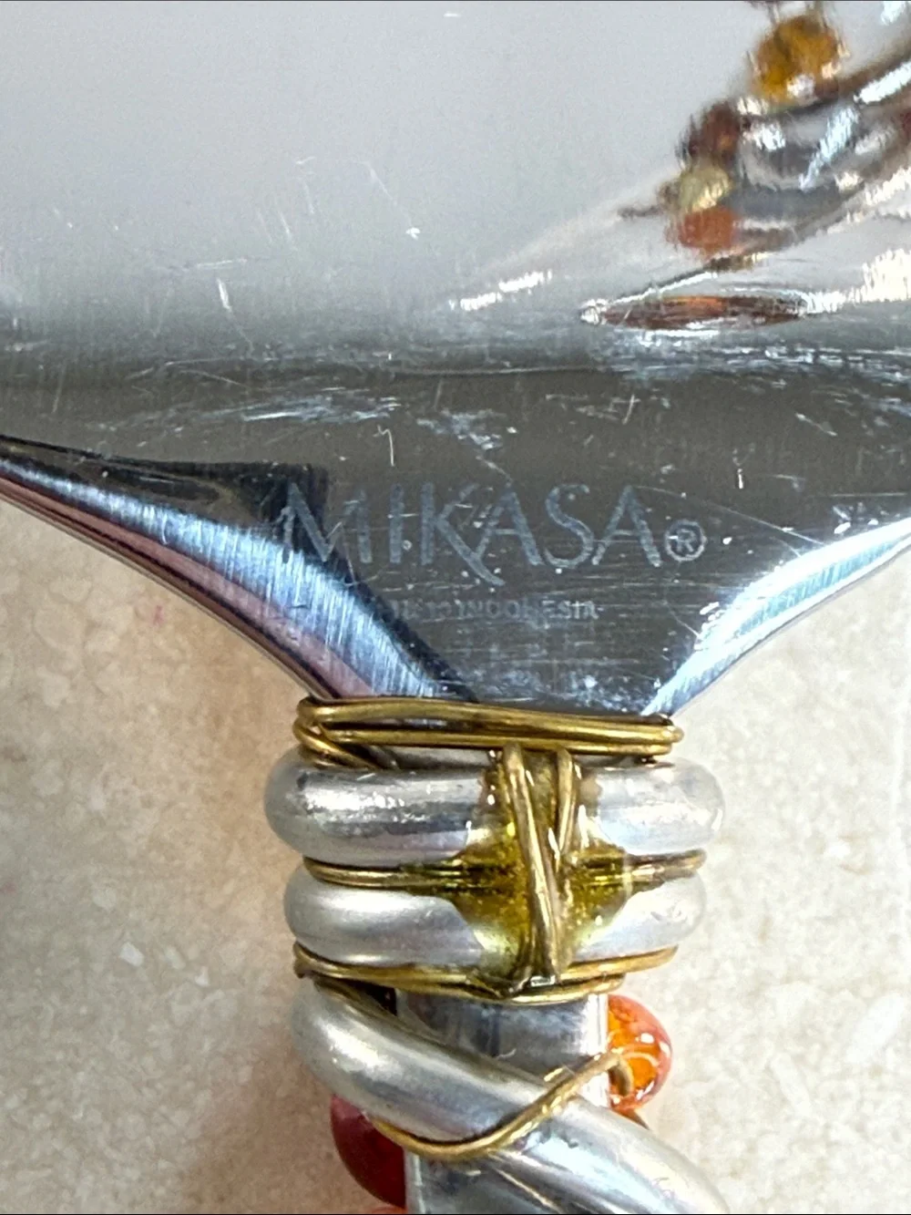 Mikasa champagne flutes