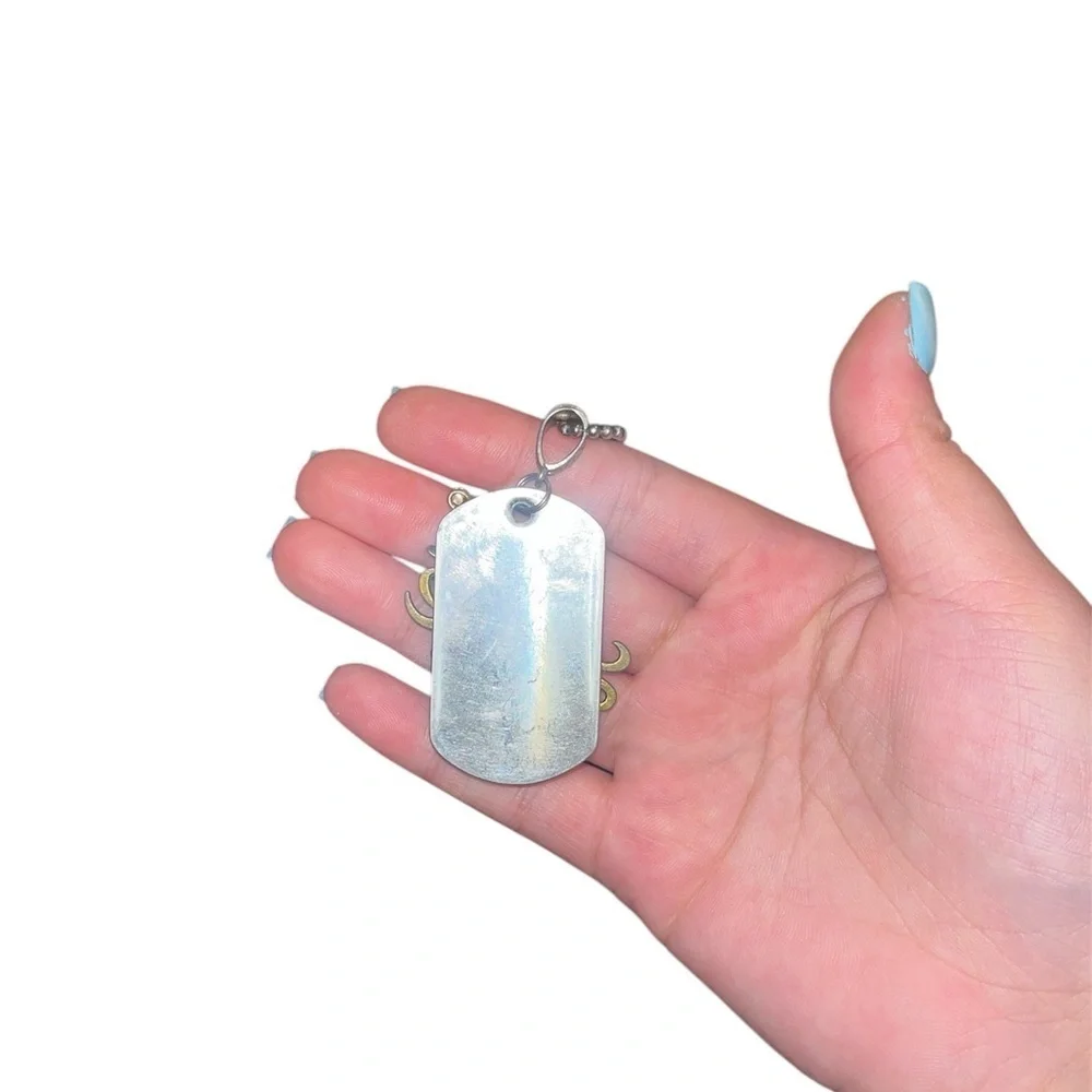 Handmade Silver Love Pendant Necklace