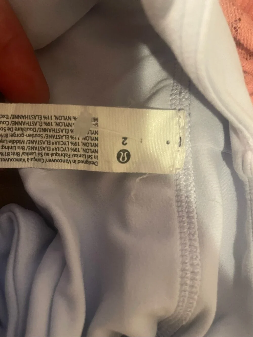 Lululemon Align Bra *Light Support, C/D Cup Lilac Smoke Purple 2 EUC Perfect