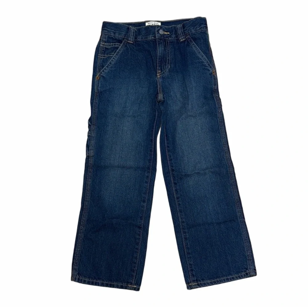 The Children’s Place Boys Size 6 Utility Straight Leg Jeans 100% Cotton NWT
