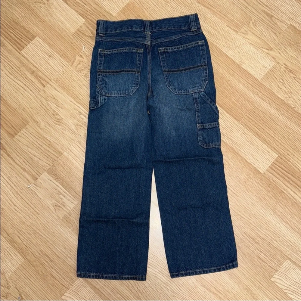 The Children’s Place Boys Size 6 Utility Straight Leg Jeans 100% Cotton NWT