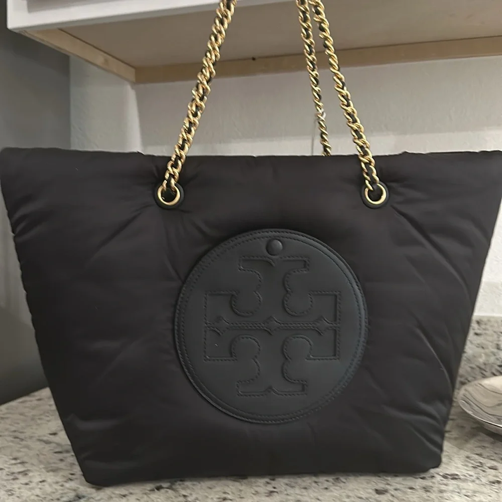 Tory Burch Ella puffy chain tote