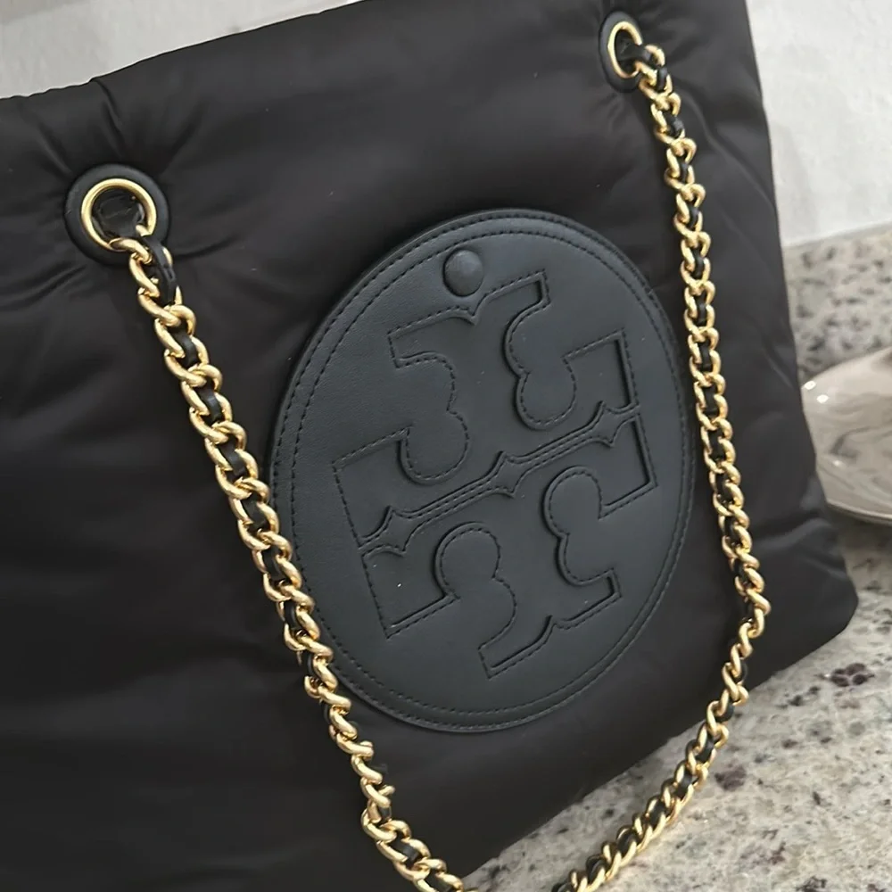 Tory Burch Ella puffy chain tote