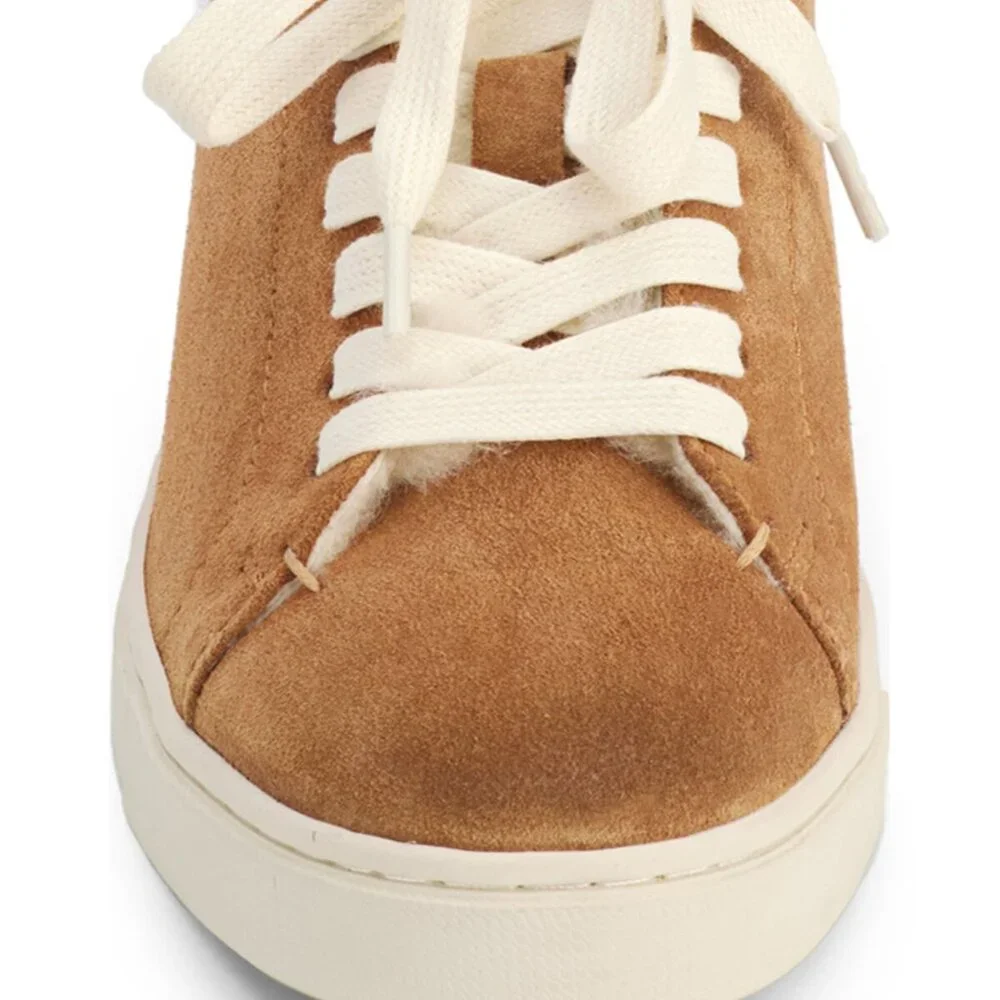 Frye sneaker upper plush