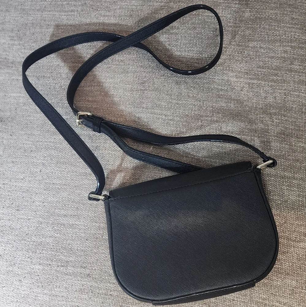 Kate Spade Black Leather Crossbody‎ Bag