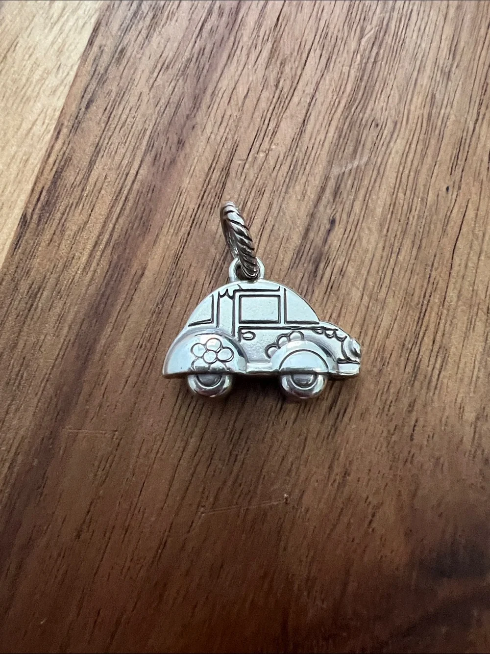 Brighton Yellow Floral Car Charm for Kids Jewelry
