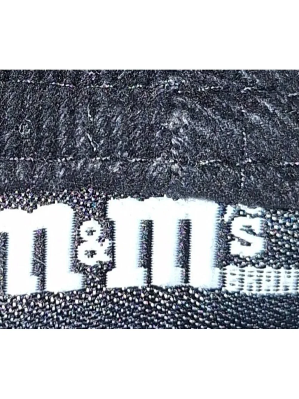 Ms Green Official M&M Black Baseball Cap Dad Hat Mars Candy