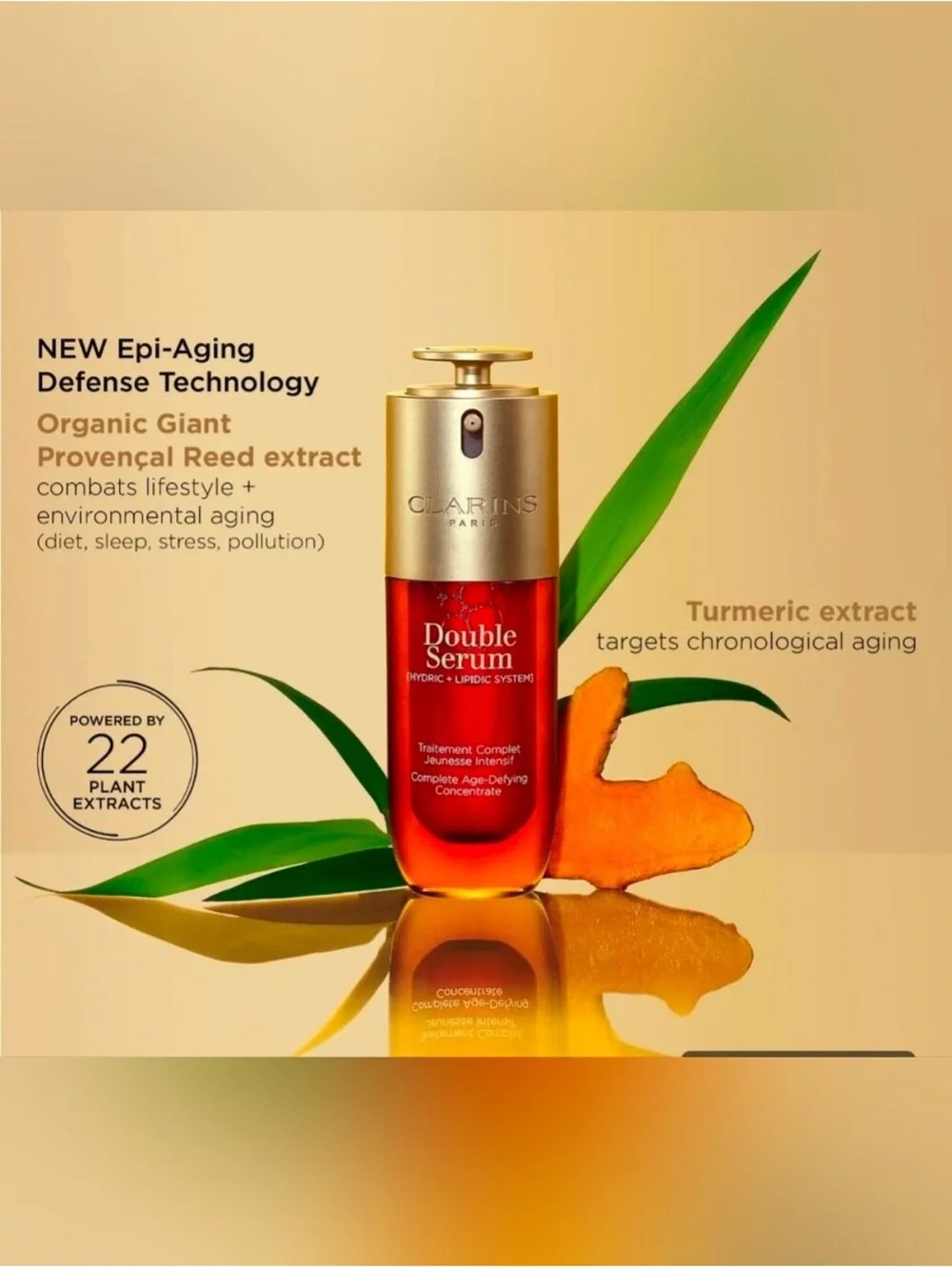 Clarins double serum