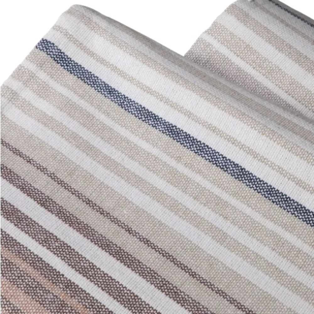 Yellowstone Rustic Striped Cotton Table Runner