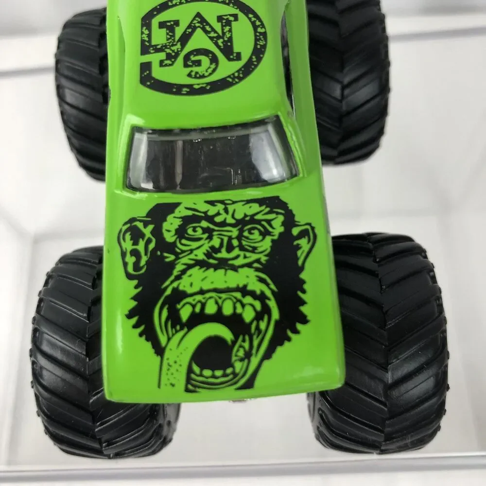 Monster Jam Gas Monkey Garage Green Loose Truck HTF 1/64 Diecast
