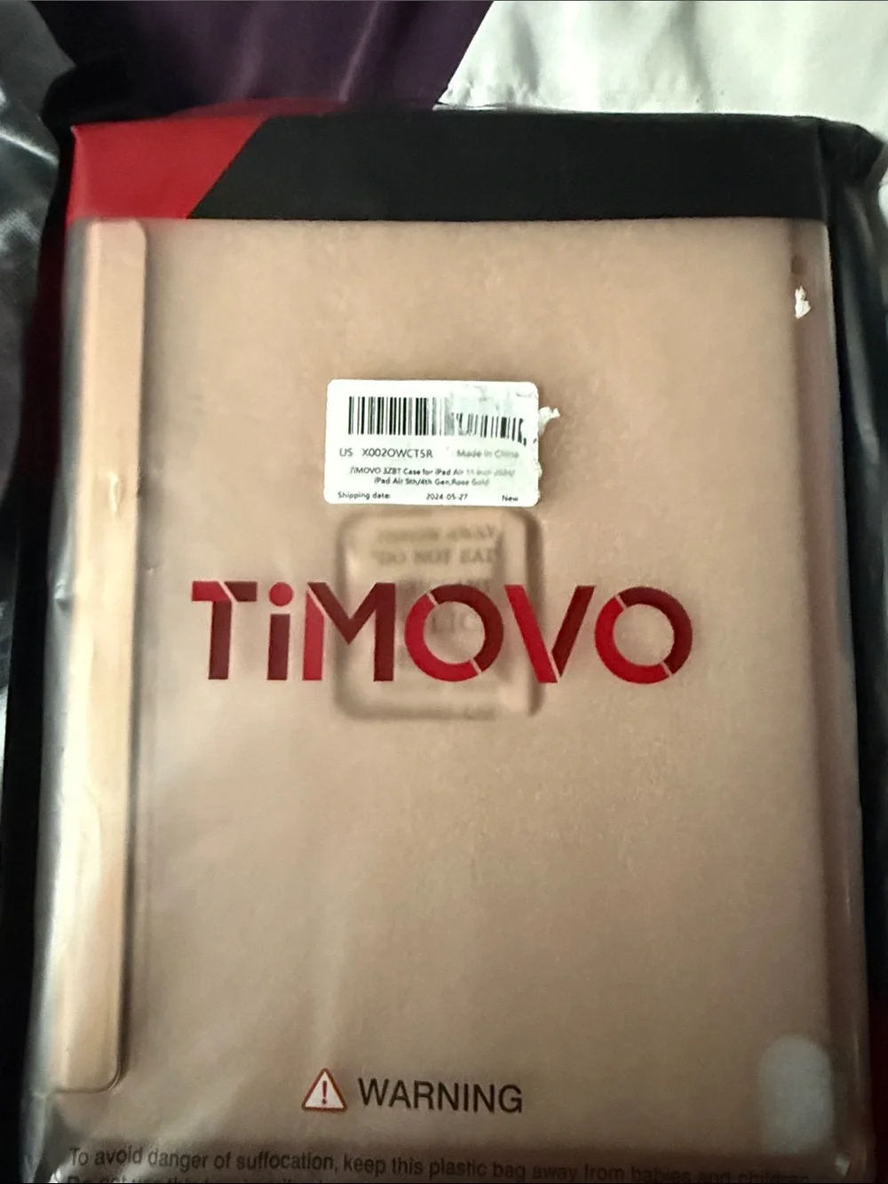 Rose Gold and Tablet Case