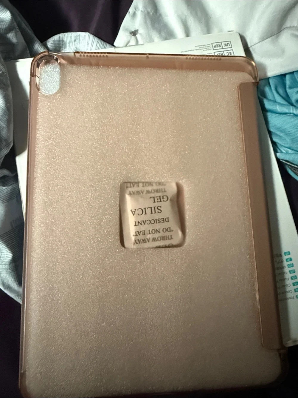 Rose Gold and Tablet Case