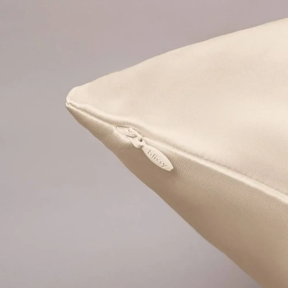 Silky Beige Pillowcase - Unbranded Home Bedding