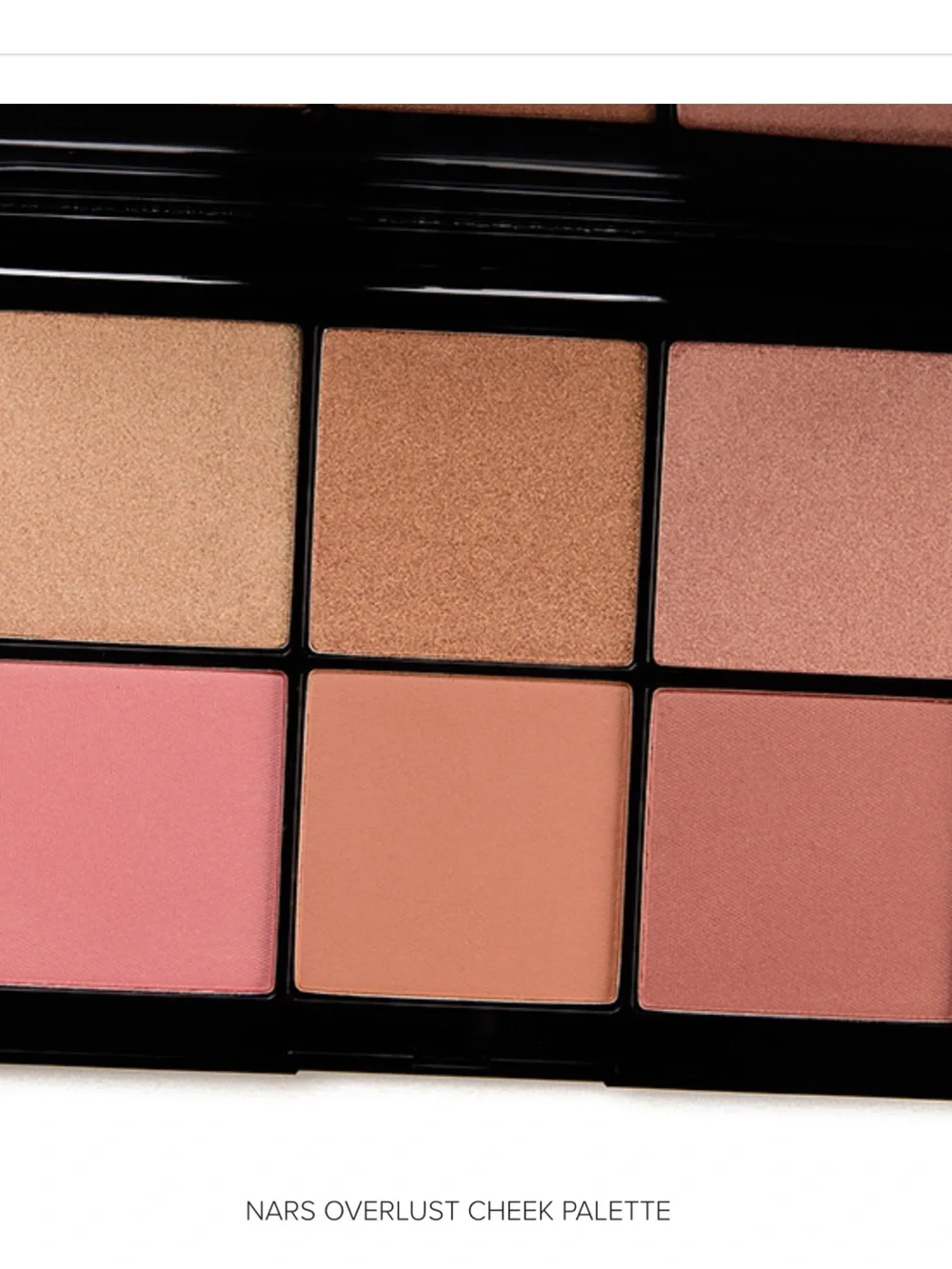NARS Overlust Cheek Palette - Swatched, LE & Discontinued