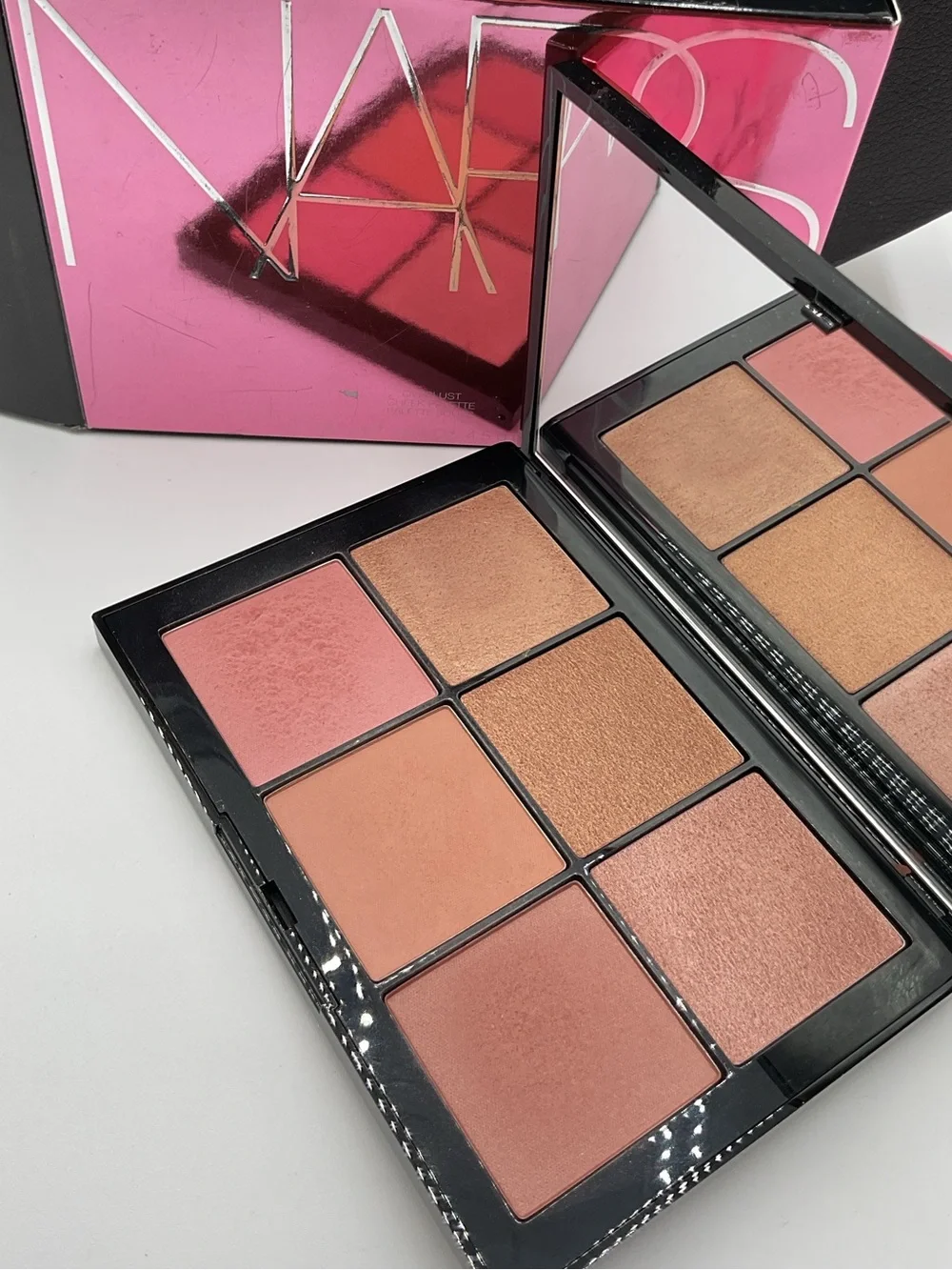 NARS Overlust Cheek Palette - Swatched, LE & Discontinued