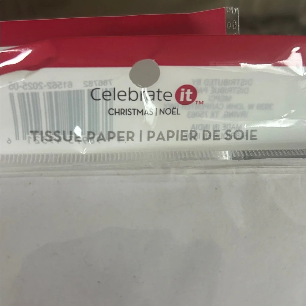 Celebrate It white tissue