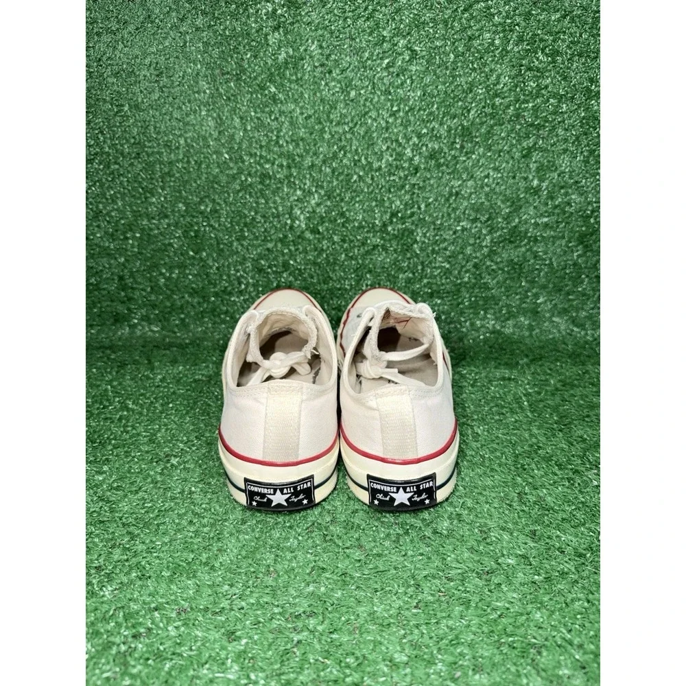 Converse Chuck 70 Low OX Womens Size 9 White Casual Skate Shoes Retro Sneakers
