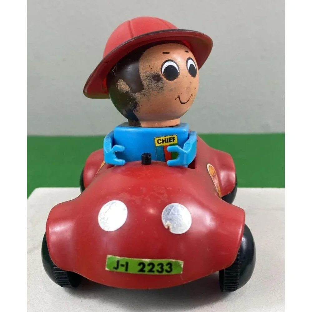 Rare Vintage Joseph International Fire Chief Car