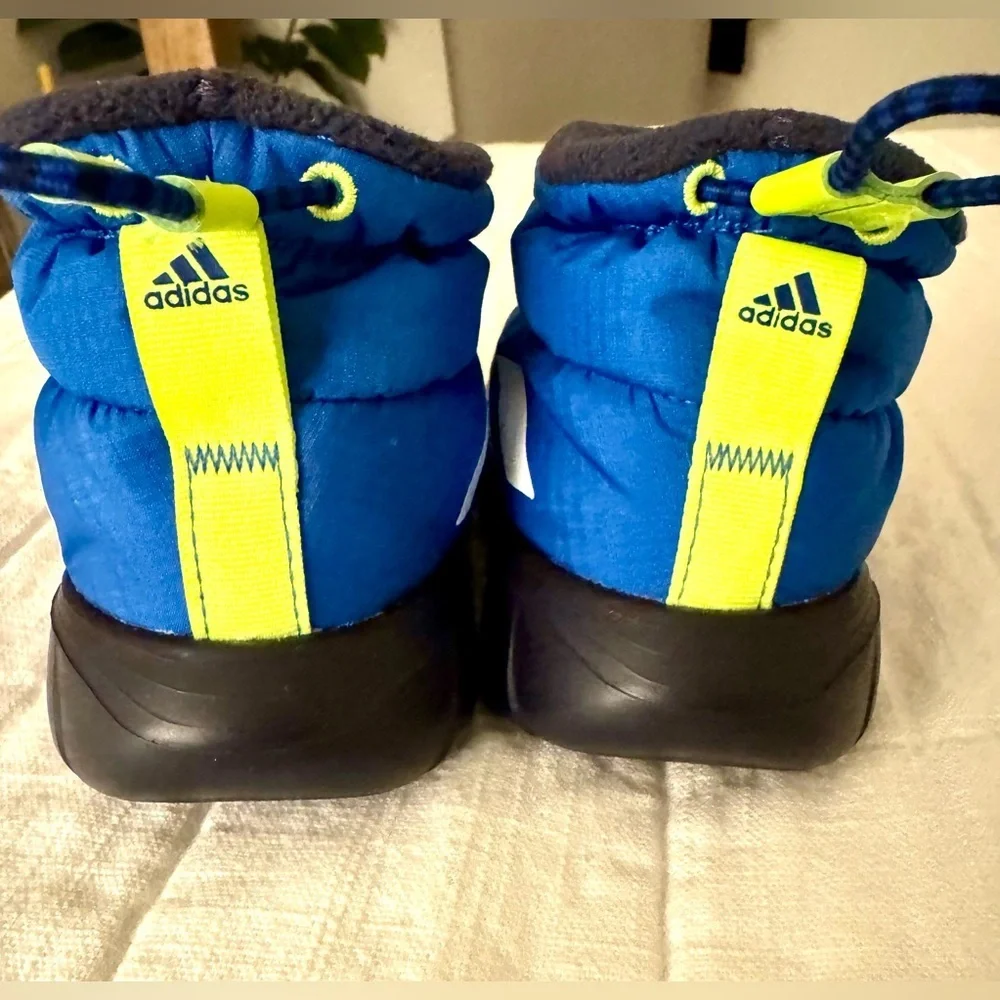 Adidas Monofit  Blue Slip-On Boots