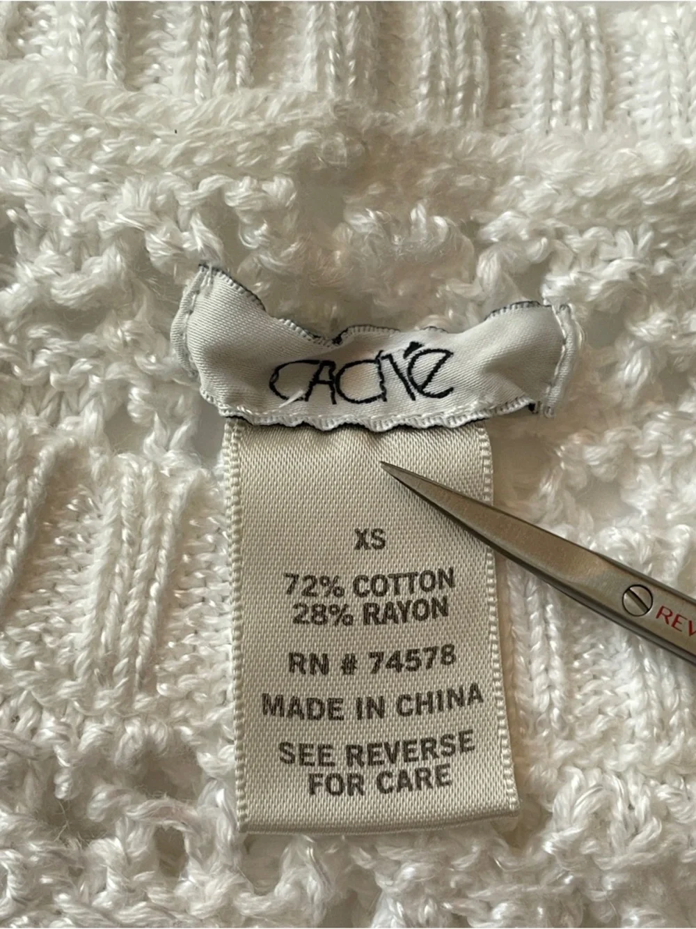 Cache size resort