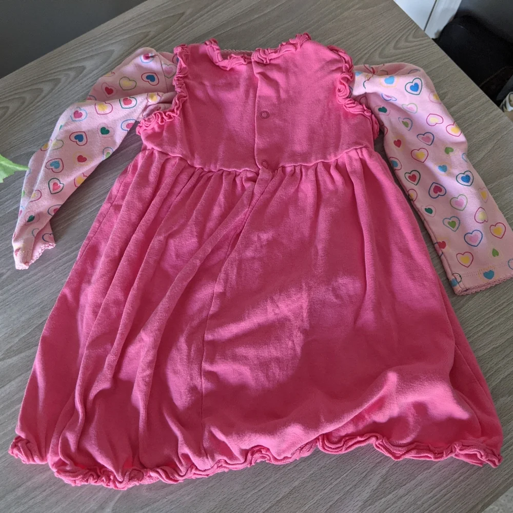 The Children's Place Dress & Long Sleeved Top 24m