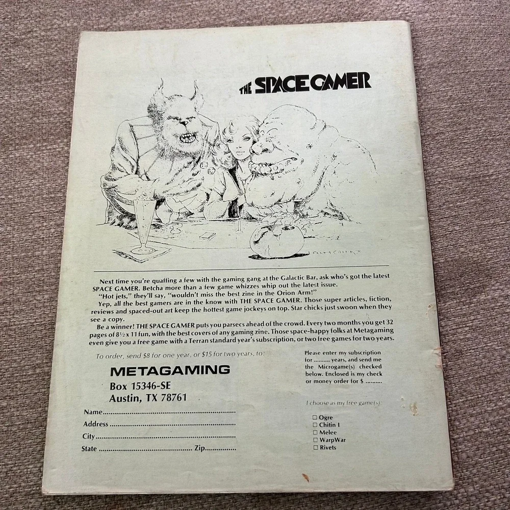 TSR Dungeons and Dragons Best of The Dragon Vol I Magazine 1980 Red D&D Vintage
