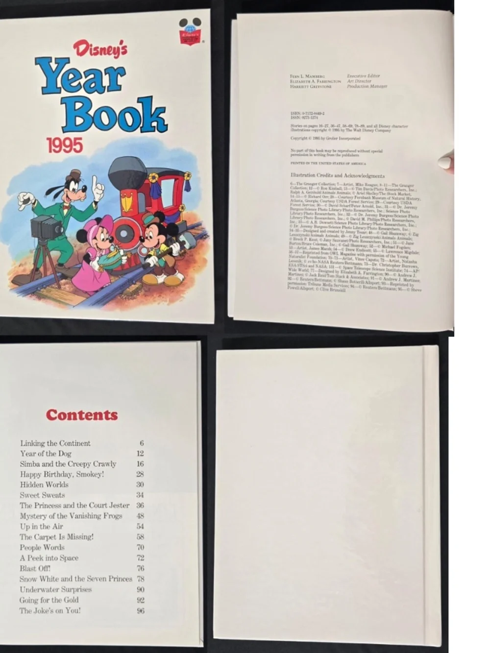 Disney casual book spine