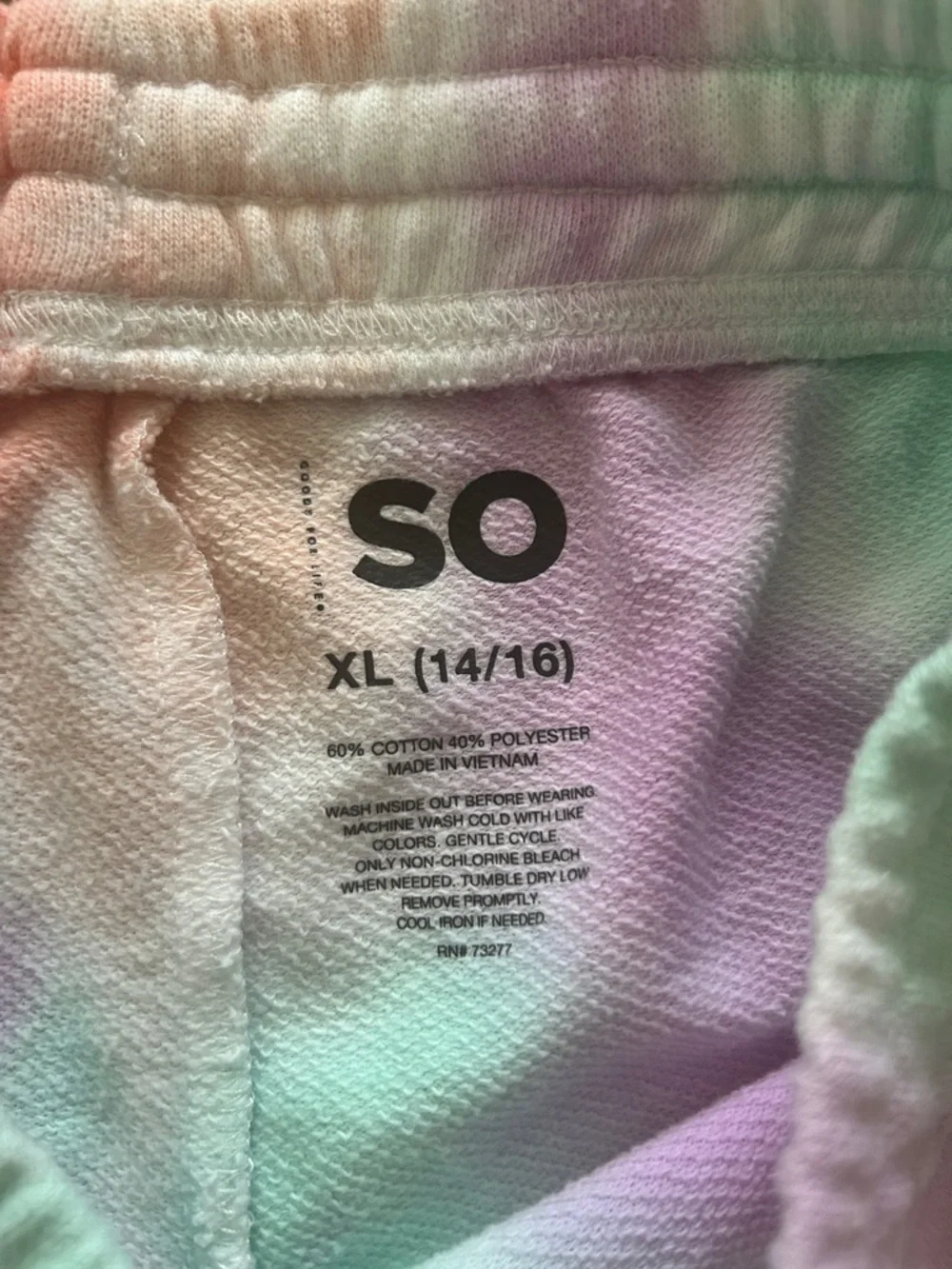 SO girls cotton