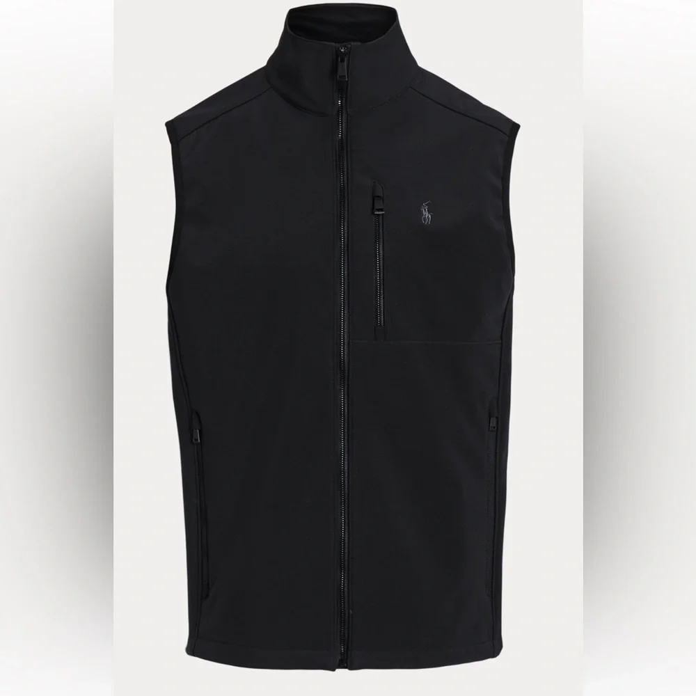 Polo Ralph Lauren Men’s Performance Black Vest Size 2XLT Activewear Golf Preppy