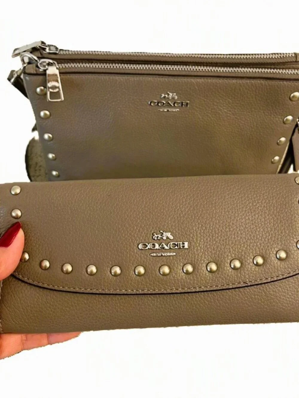 COACH LAYLA Crossbody with Matching Wallet Like New