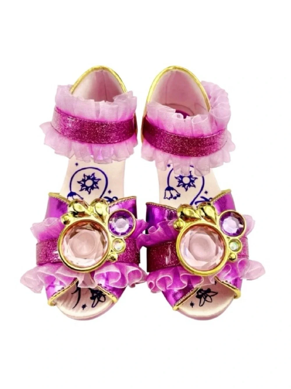 🆕- Disney Princess Costume-Dress Up Rapunzel Shoes. NWT
