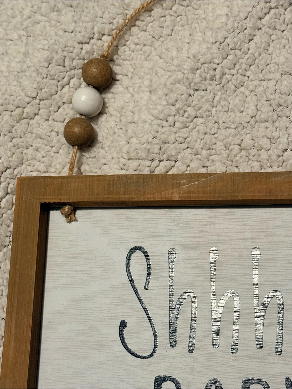 Hobby Lobby white twine accent