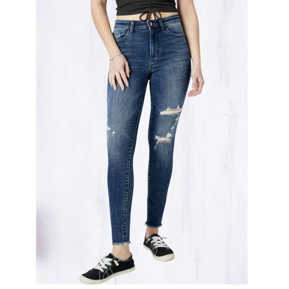 Judy Blue size distressed