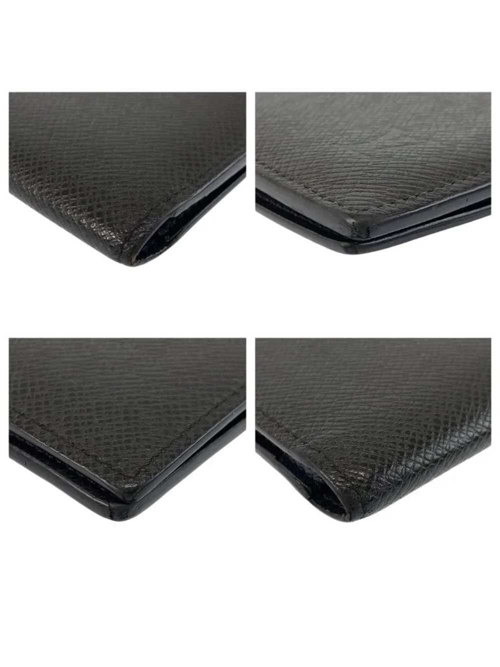 Louis Vuitton Taiga Portefeuille Alexandre Noir Black Wallet
