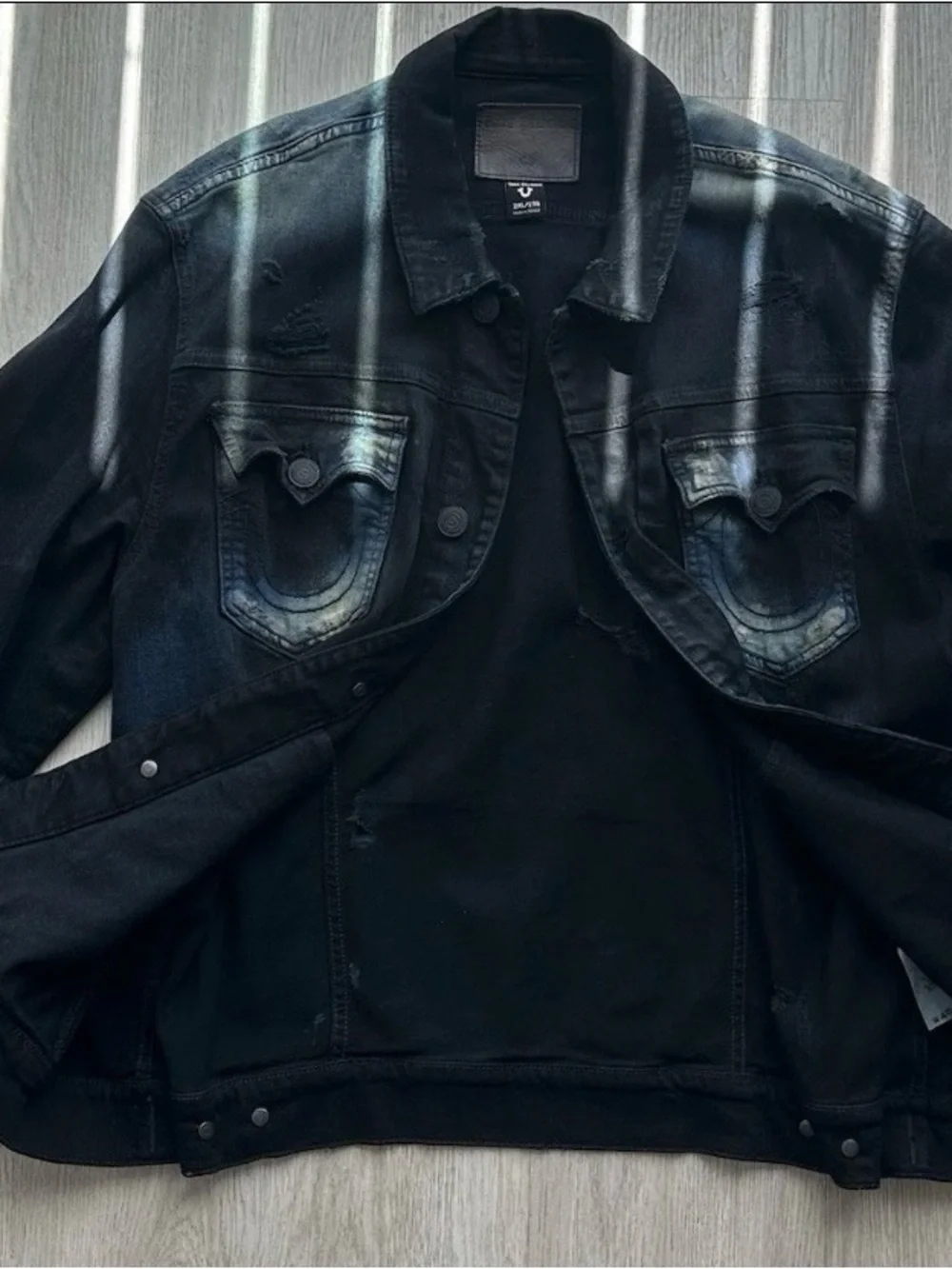 True Religion faded panels true