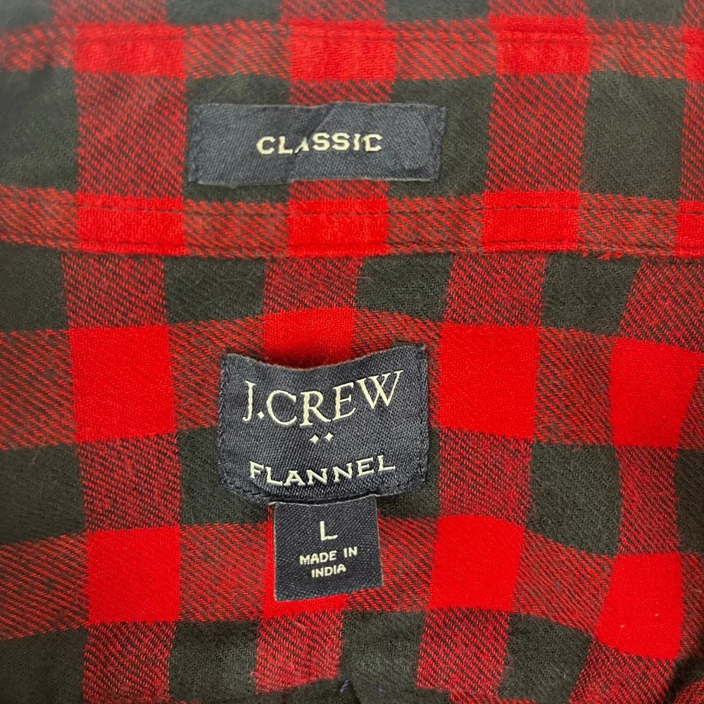 J. Crew crew flannel